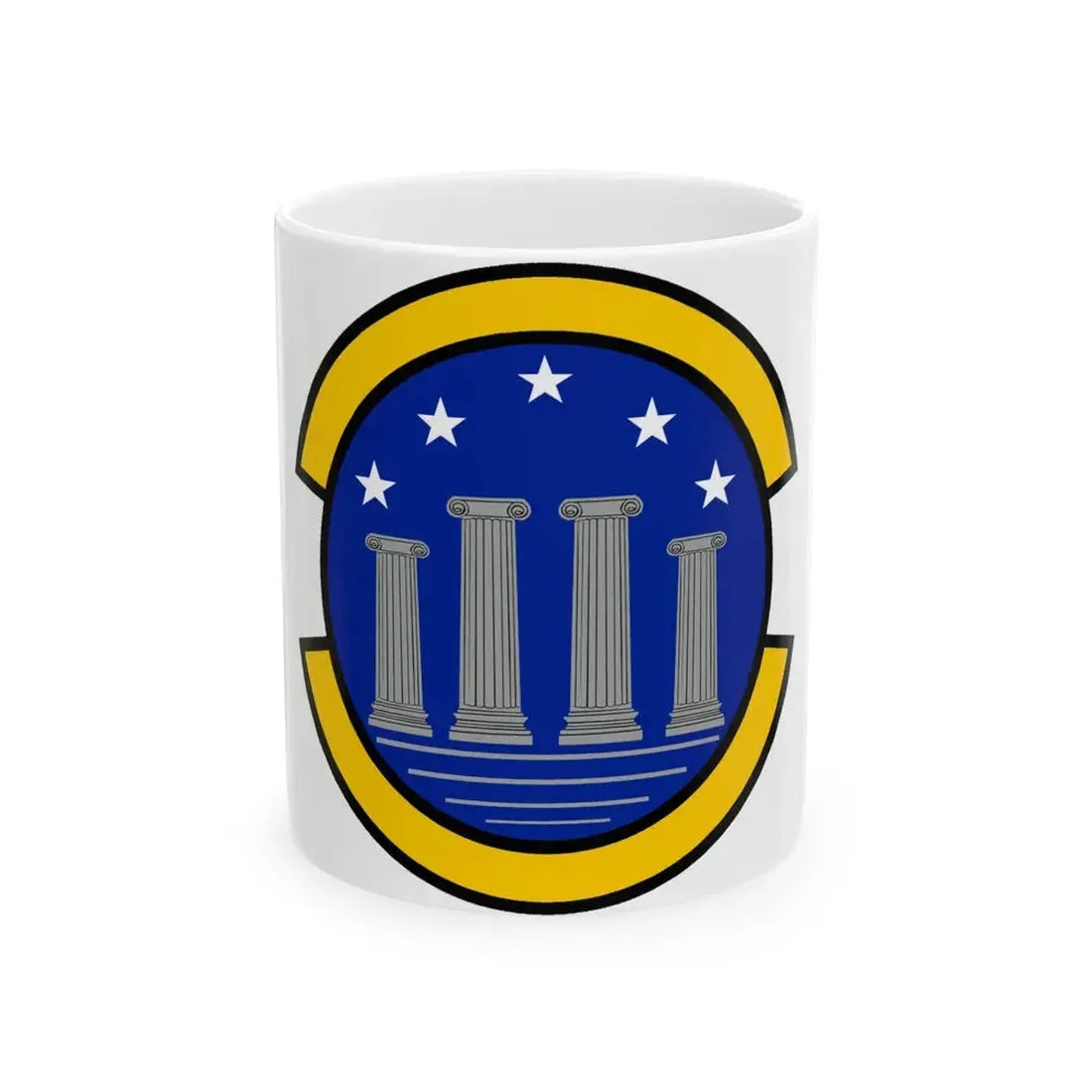 314 Maintenance Operations Flight AETC (U.S. Air Force) White Coffee Mug 11oz - Go Mug Yourself