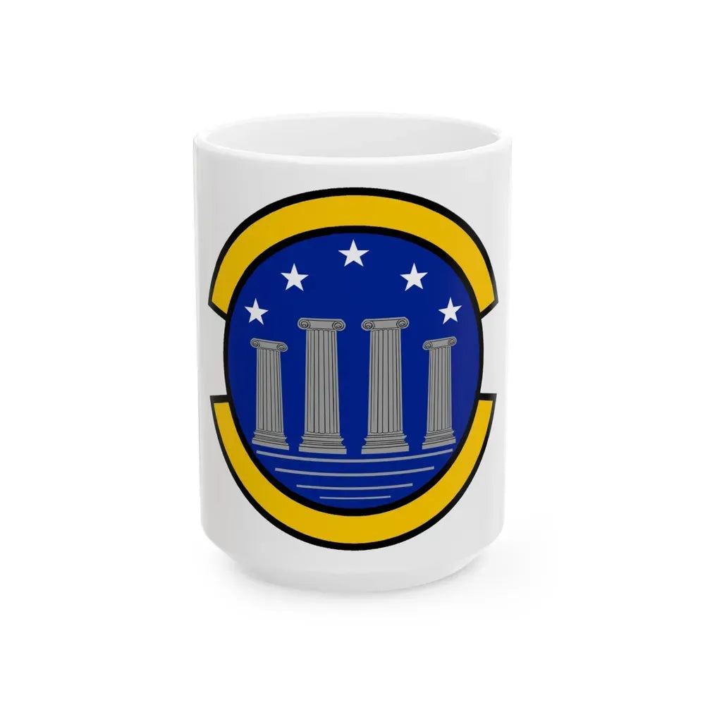314 Maintenance Operations Flight AETC (U.S. Air Force) White Coffee Mug 15oz - Go Mug Yourself