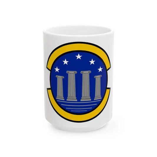 314 Maintenance Operations Flight AETC (U.S. Air Force) White Coffee Mug 15oz - Go Mug Yourself