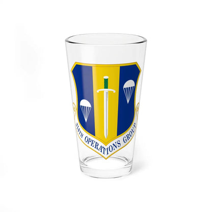 314 Operations Group AETC (U.S. Air Force) Pint Glass 16oz-16oz-Go Mug Yourself