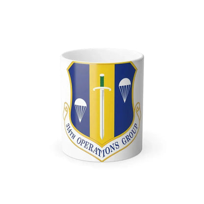 314 Operations Group AETC (U.S. Air Force) Color Changing Coffee Mug 11oz - Go Mug Yourself