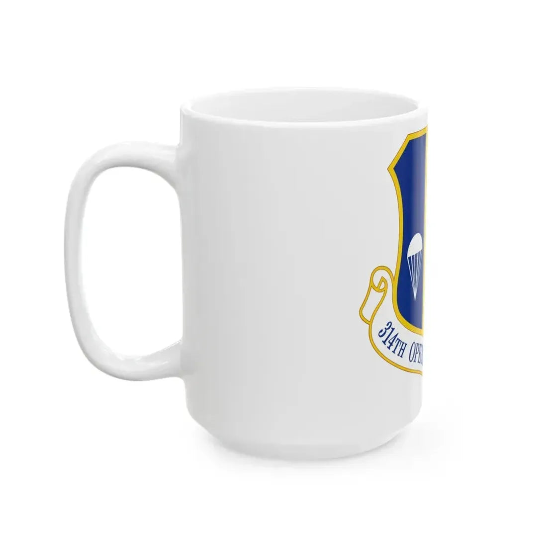 314 Operations Group AETC (U.S. Air Force) White Coffee Mug - Go Mug Yourself
