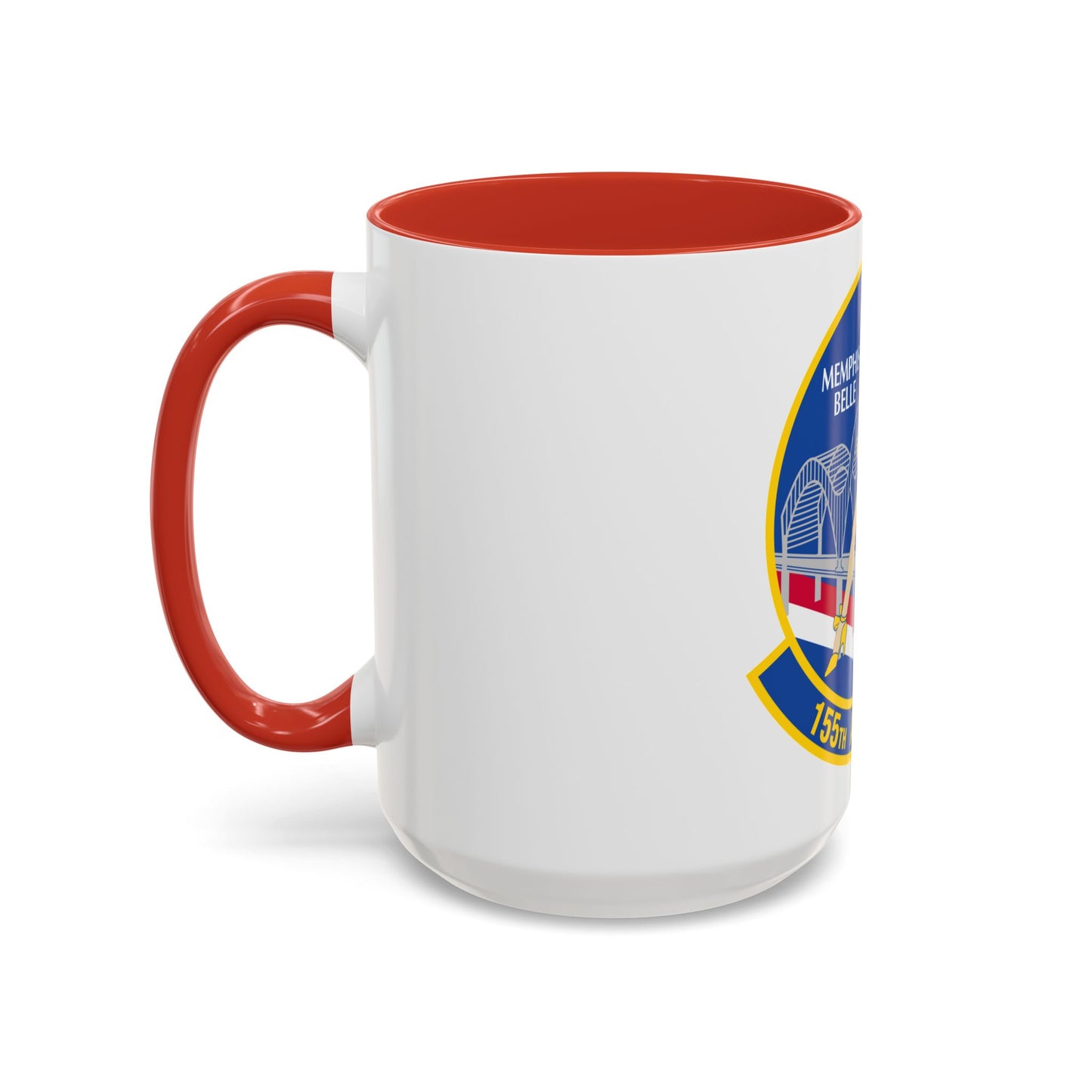 155 Airlift Squadron (U.S. Air Force) Accent Coffee Mug