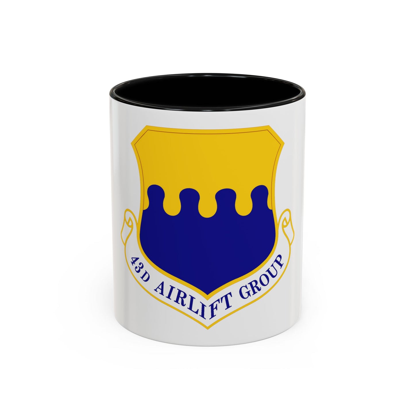 43d Airlift Group (U.S. Air Force) Accent Coffee Mug