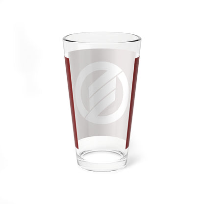 Flag of Miyamori Iwate 1955-2005 (Japan) Pint Glass 16oz