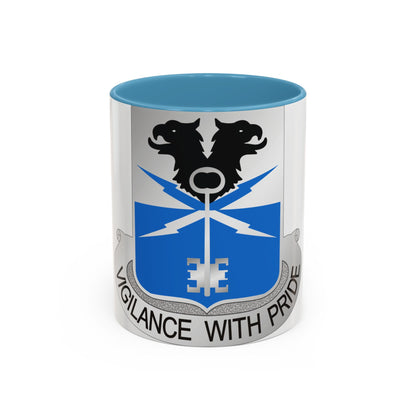 533 Military Intelligence Battalion (U.S. Army) Accent Coffee Mug