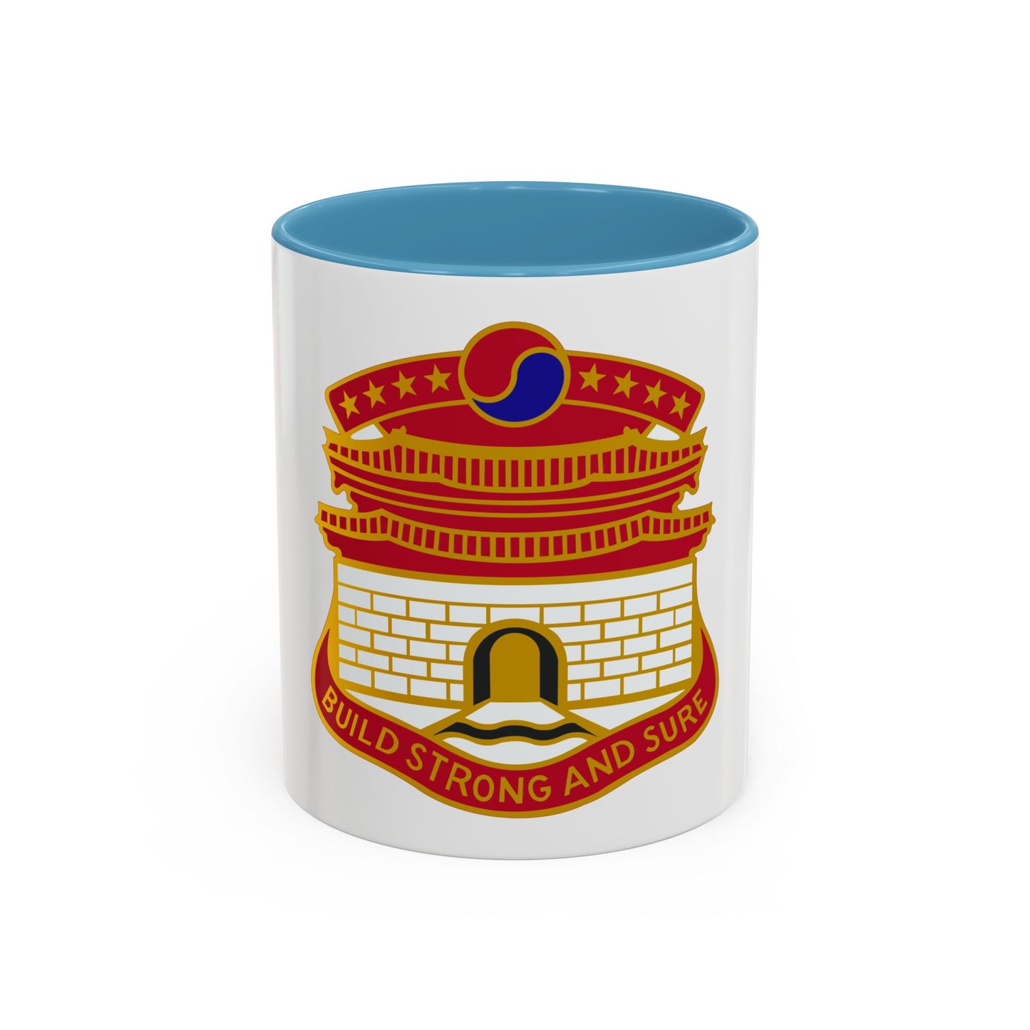 24 Engineer Group (U.S. Army) Accent Coffee Mug