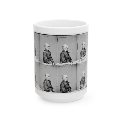 Adml. Shubrick, U.S.N. (U.S. Civil War) White Coffee Mug