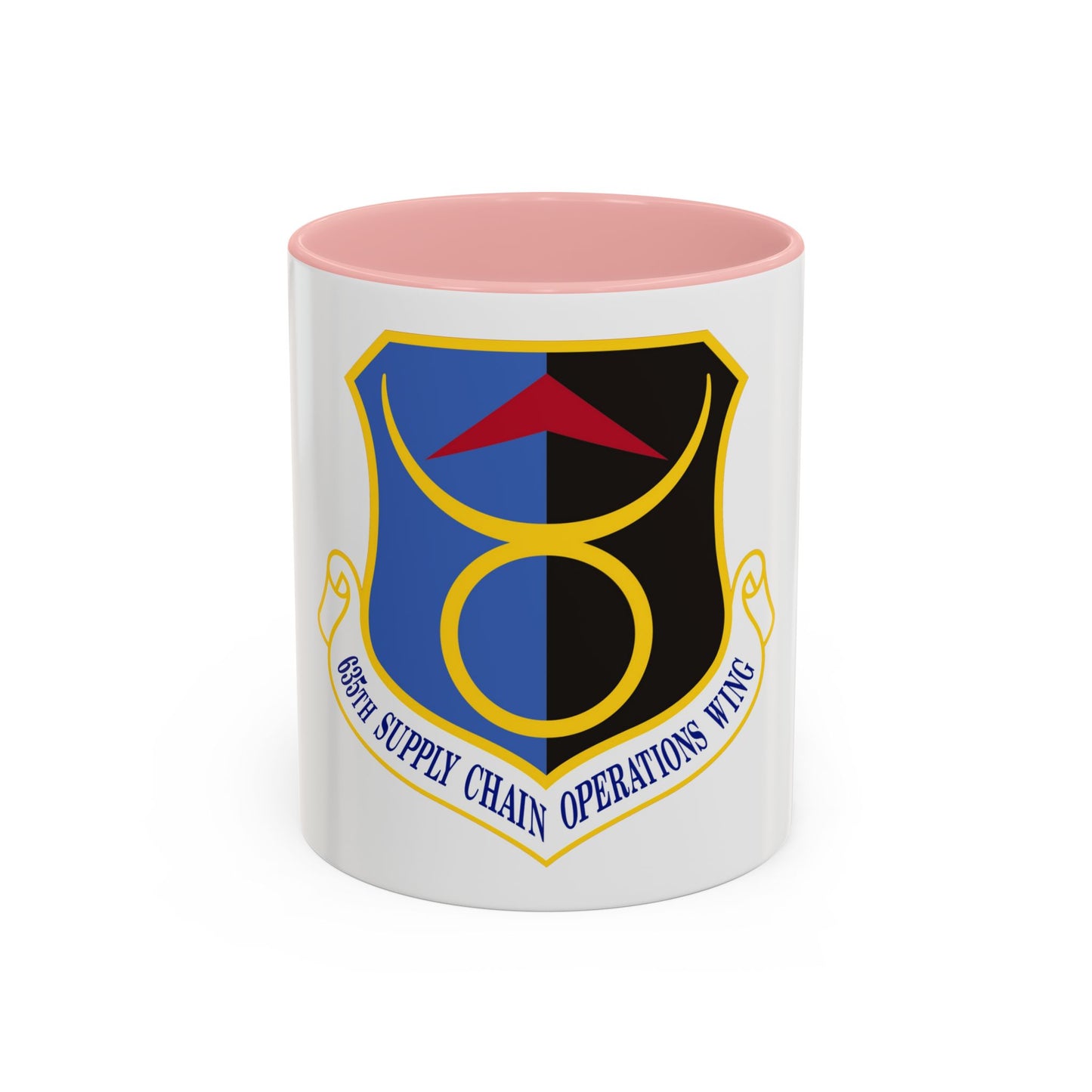 635th Supply Chain Operations Wing (U.S. Air Force) Accent Coffee Mug