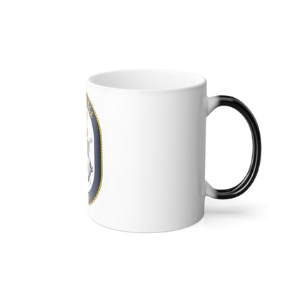 USS Russell DDG 59 Crest (U.S. Navy) Color Changing Mug 11oz