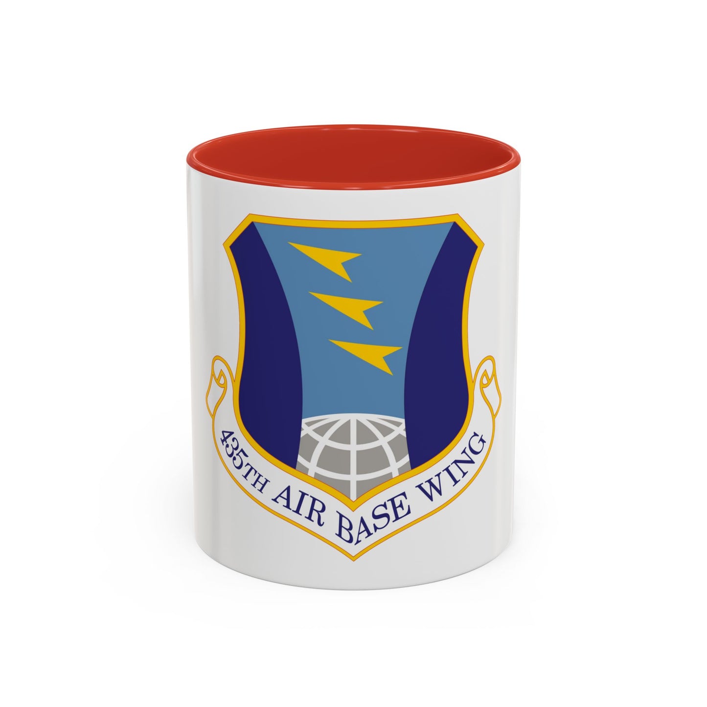435th Air Base Wing (U.S. Air Force) Accent Coffee Mug