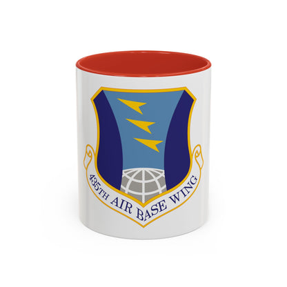435th Air Base Wing (U.S. Air Force) Accent Coffee Mug