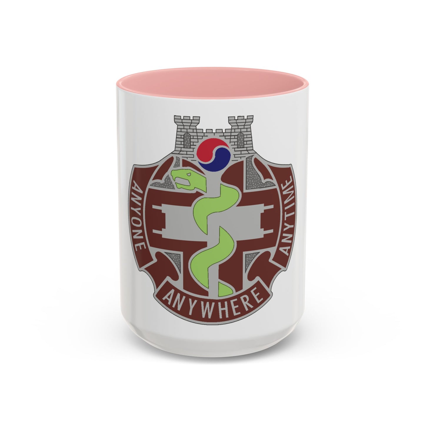 421 Medical Battalion (U.S. Army) Accent Coffee Mug