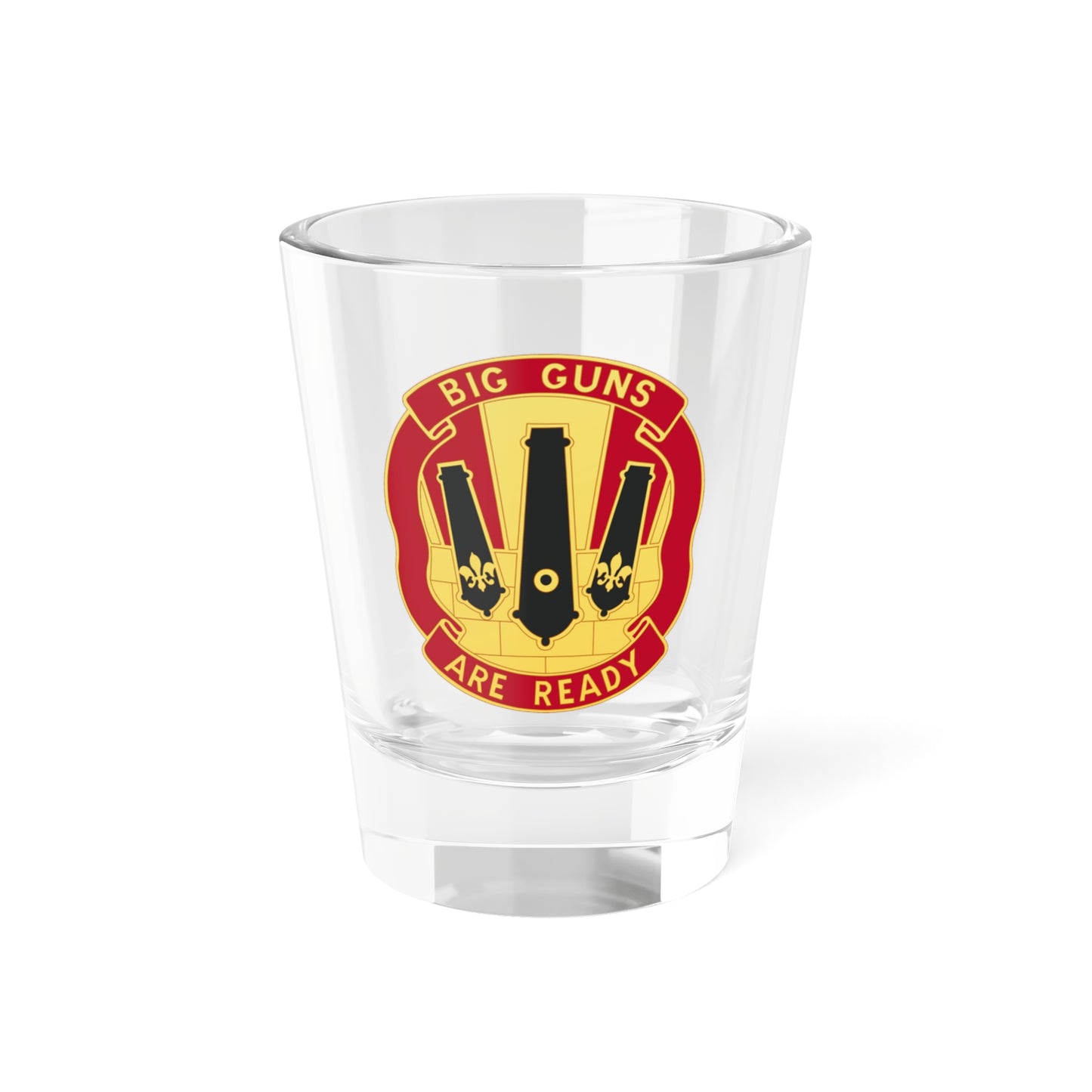 Verre à liqueur du 52e groupe d'artillerie (armée américaine) 1,5 oz