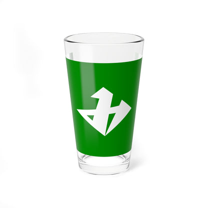 Flag of Mitake Nagano 1972-2005 (Japan) Pint Glass 16oz