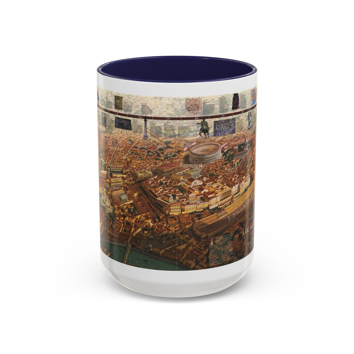 Romans, The (1997) (Map) Accent Coffee Mug