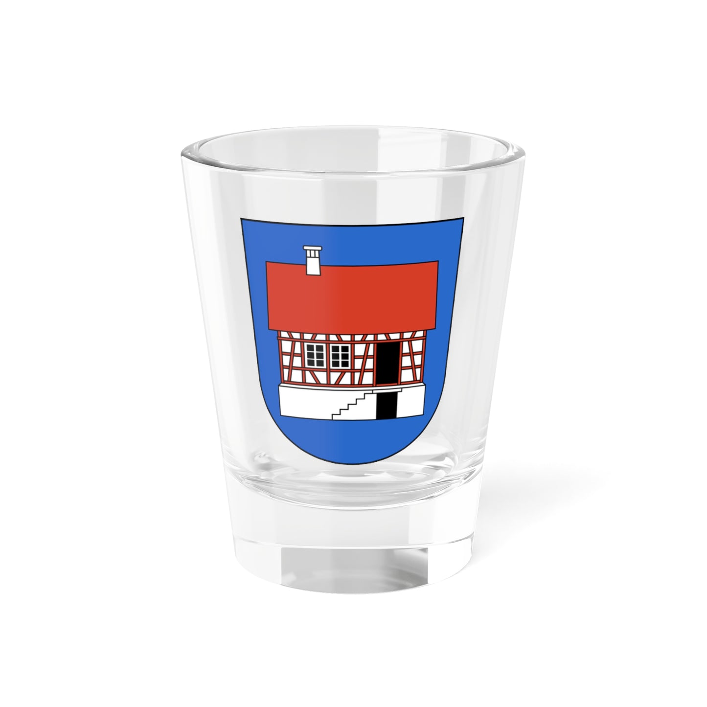 Hausen am Albis-blazon (Switzerland) (Coat of Arms) Shot Glass 1.5oz