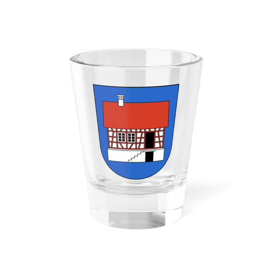 Hausen am Albis-blazon (Switzerland) (Coat of Arms) Shot Glass 1.5oz