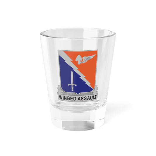 Verre à liqueur du 229e régiment d'aviation (armée américaine) 1,5 oz