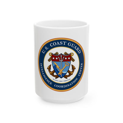 USCG Intelligence Coordination Center (U.S. Coast Guard) White Coffee Mug