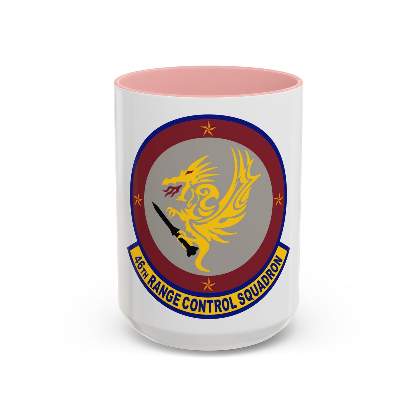 46 Range Control Squadron AFMC (U.S. Air Force) Accent Coffee Mug