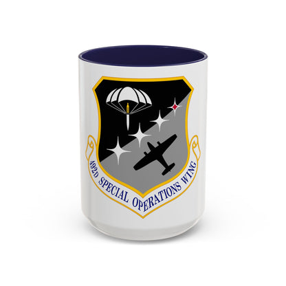 492 Special Operations Wing AFSOC (U.S. Air Force) Accent Coffee Mug