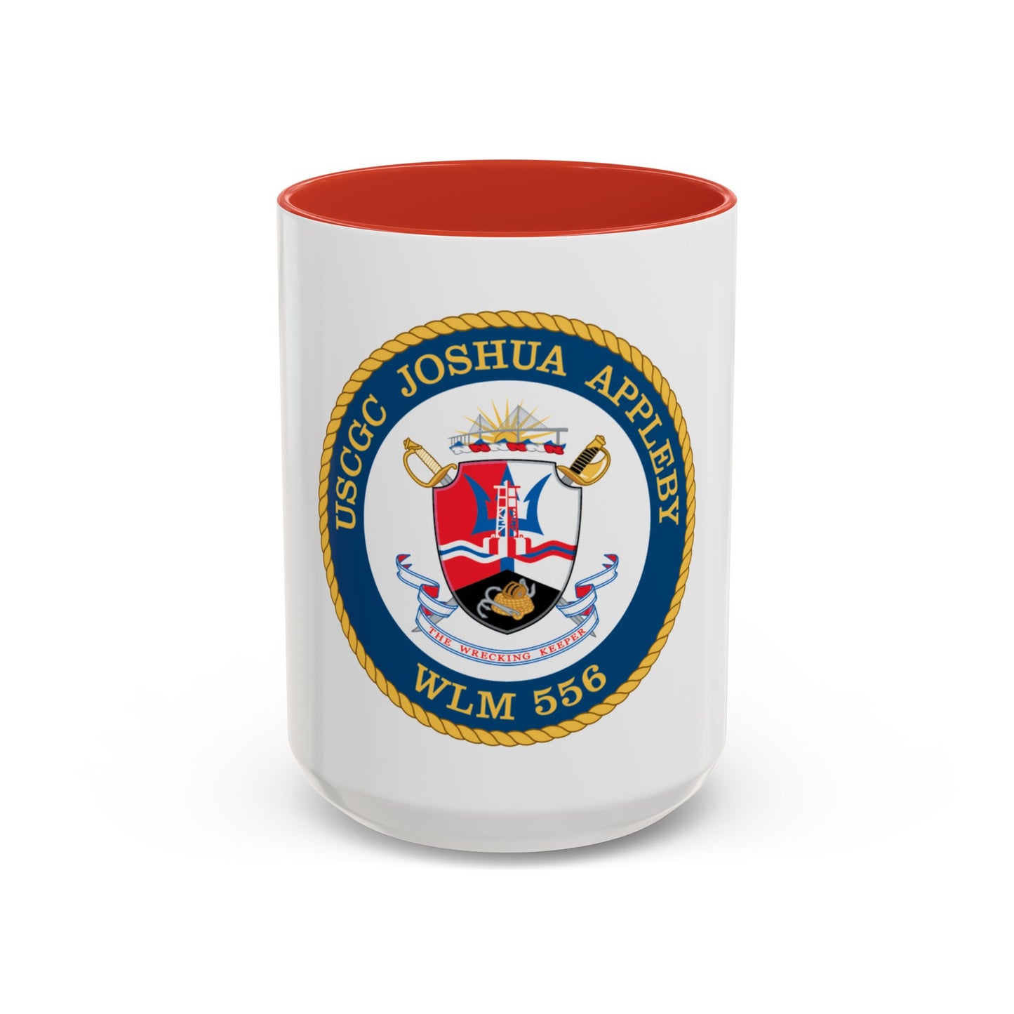 USCGC Joshua Appleby WLM 556 (U.S. Coast Guard) Accent Coffee Mug