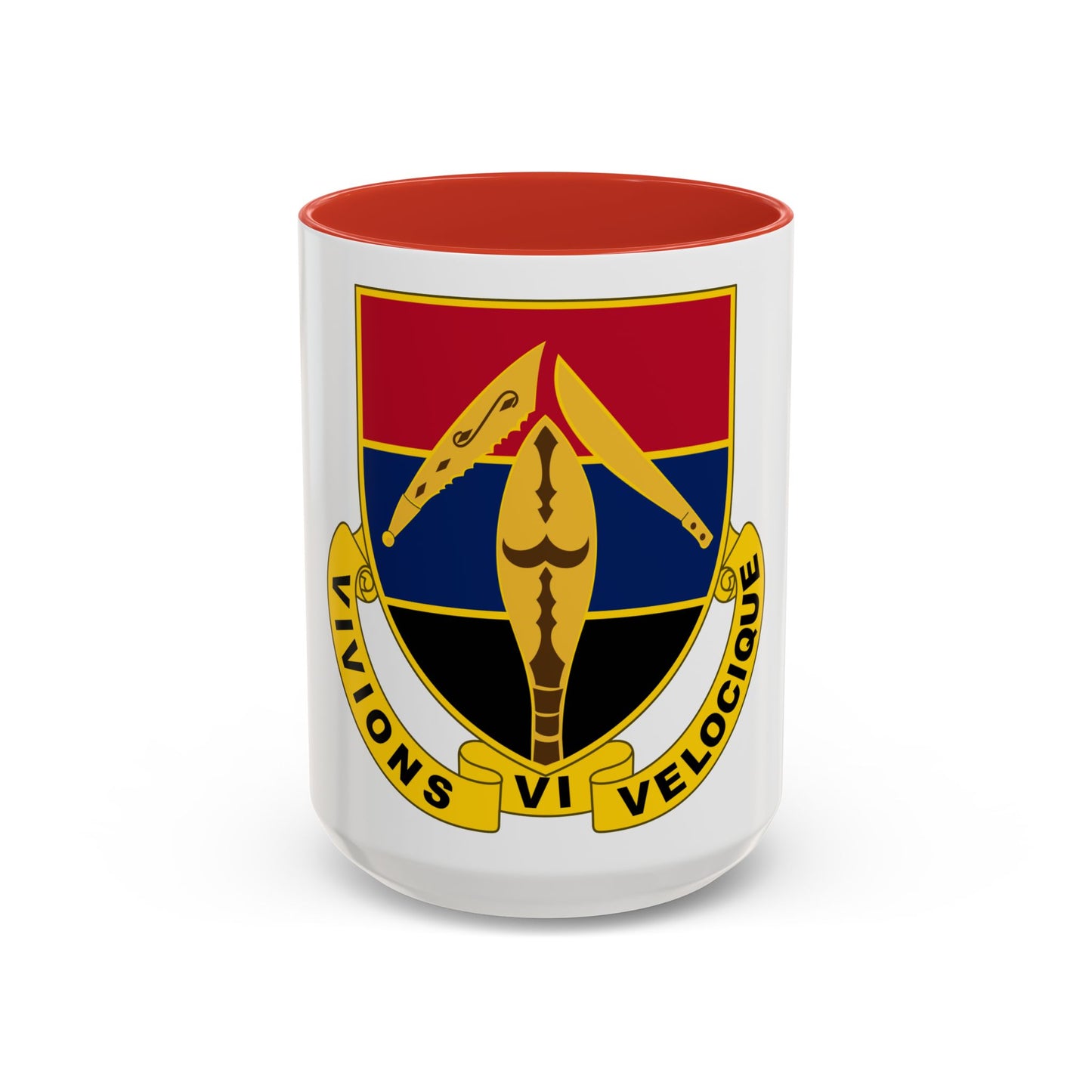 351 Armored Field Artillery Battalion (U.S. Army) Accent Coffee Mug