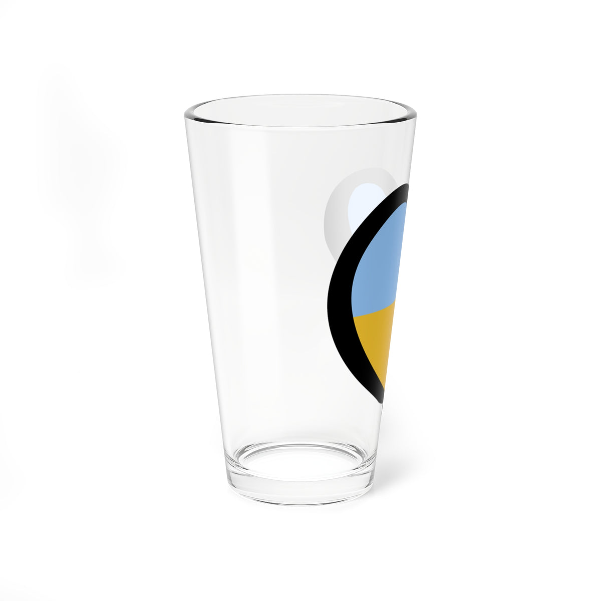 EuroUcraniaAnterior fair blue (Ukraine) Pint Glass 16oz