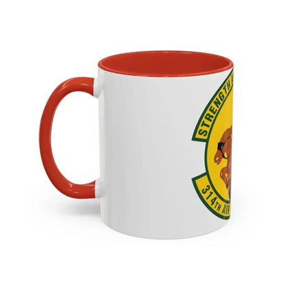 314th Air Refueling Squadron (U.S. Air Force) Accent Coffee Mug - Go Mug Yourself