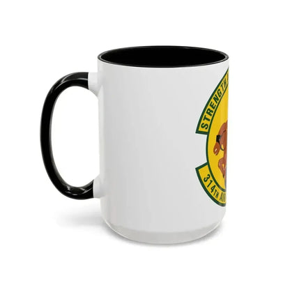314th Air Refueling Squadron (U.S. Air Force) Accent Coffee Mug - Go Mug Yourself
