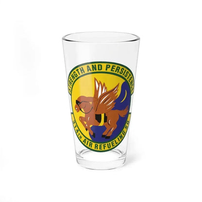 314th Air Refueling Squadron (U.S. Air Force) Pint Glass 16oz 16oz - Go Mug Yourself