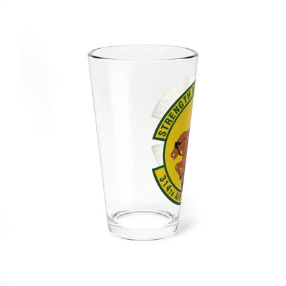 314th Air Refueling Squadron (U.S. Air Force) Pint Glass 16oz - Go Mug Yourself