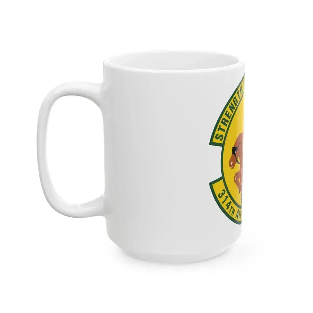 314th Air Refueling Squadron (U.S. Air Force) White Coffee Mug - Go Mug Yourself