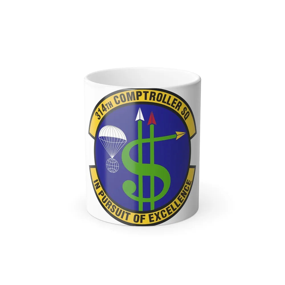 314th Comptroller Squadron (U.S. Air Force) Color Changing Coffee Mug-11oz-Go Mug Yourself
