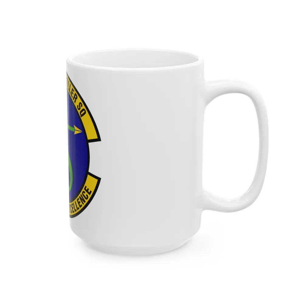 314th Comptroller Squadron (U.S. Air Force) White Coffee Mug-Go Mug Yourself