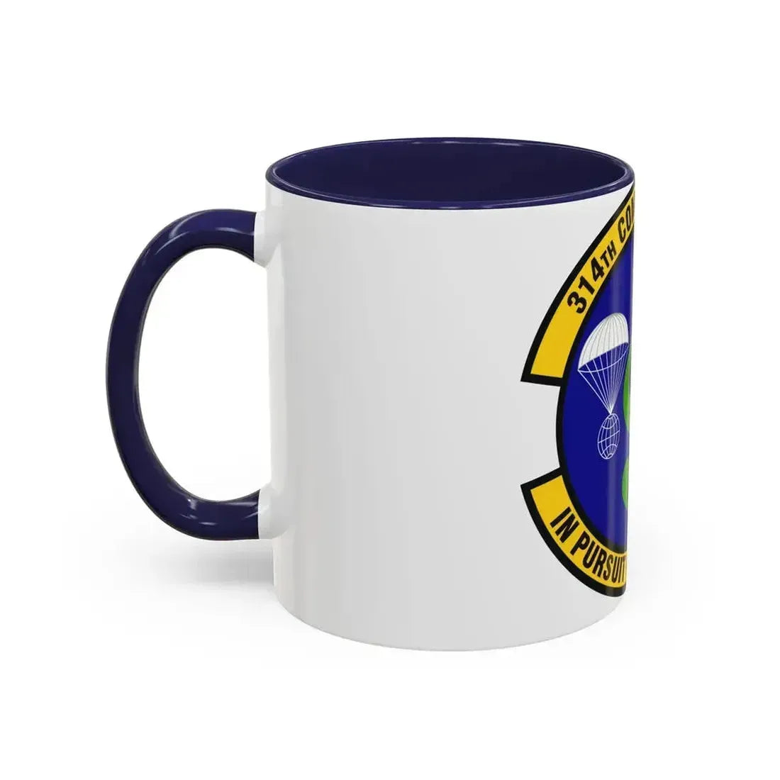 314th Comptroller Squadron (U.S. Air Force) Accent Coffee Mug - Go Mug Yourself