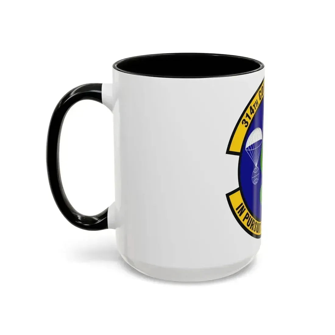 314th Comptroller Squadron (U.S. Air Force) Accent Coffee Mug - Go Mug Yourself