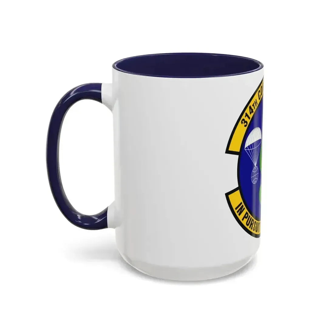 314th Comptroller Squadron (U.S. Air Force) Accent Coffee Mug - Go Mug Yourself