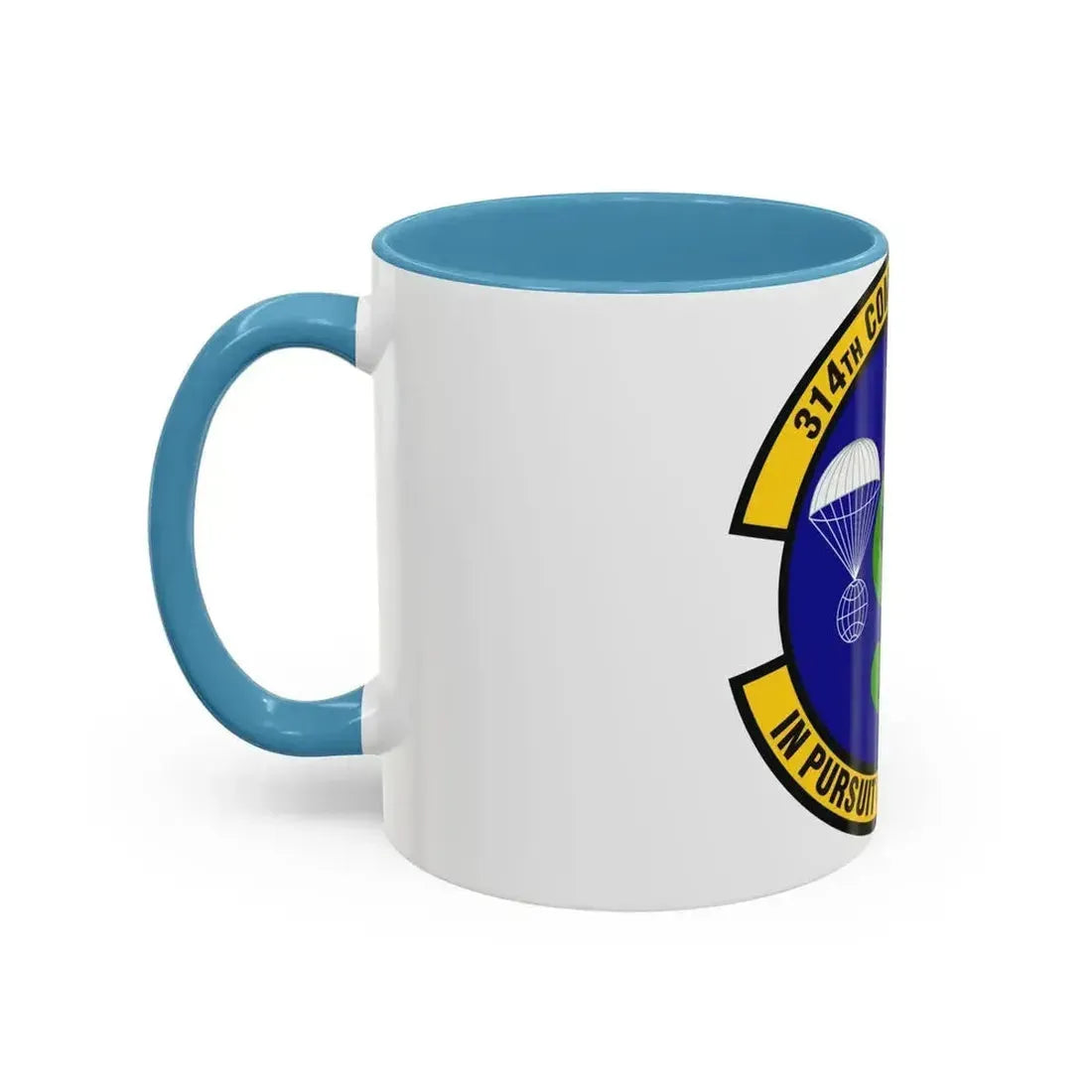314th Comptroller Squadron (U.S. Air Force) Accent Coffee Mug - Go Mug Yourself