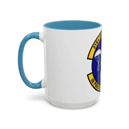 314th Comptroller Squadron (U.S. Air Force) Accent Coffee Mug - Go Mug Yourself