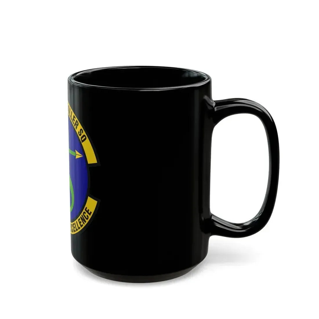 314th Comptroller Squadron (U.S. Air Force) Black Coffee Mug - Go Mug Yourself