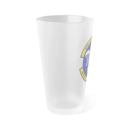 314th Comptroller Squadron (U.S. Air Force) Frosted Pint Glass 16oz - Go Mug Yourself
