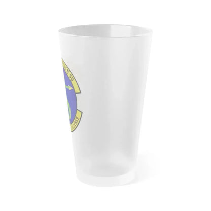 314th Comptroller Squadron (U.S. Air Force) Frosted Pint Glass 16oz - Go Mug Yourself