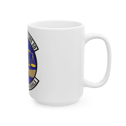 314th Contracting Squadron (U.S. Air Force) White Coffee Mug-Go Mug Yourself