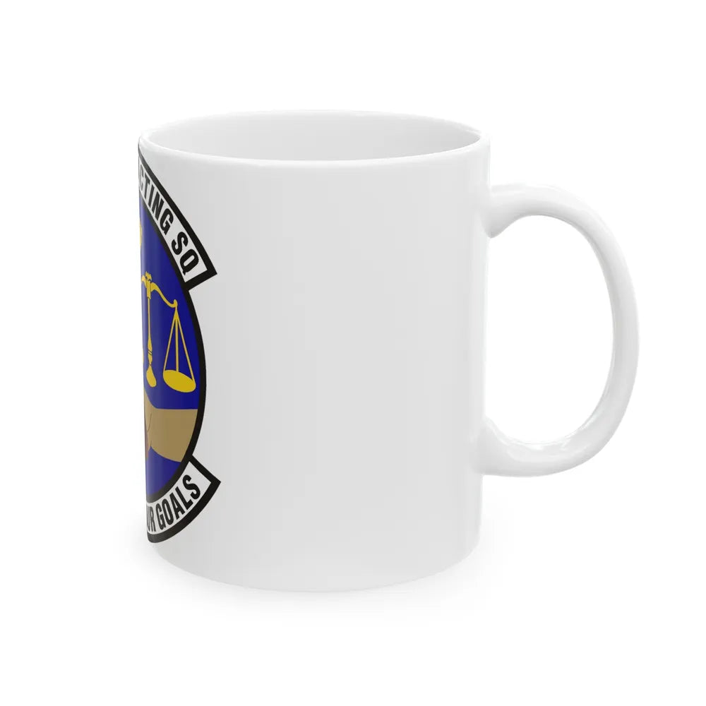 314th Contracting Squadron (U.S. Air Force) White Coffee Mug-Go Mug Yourself