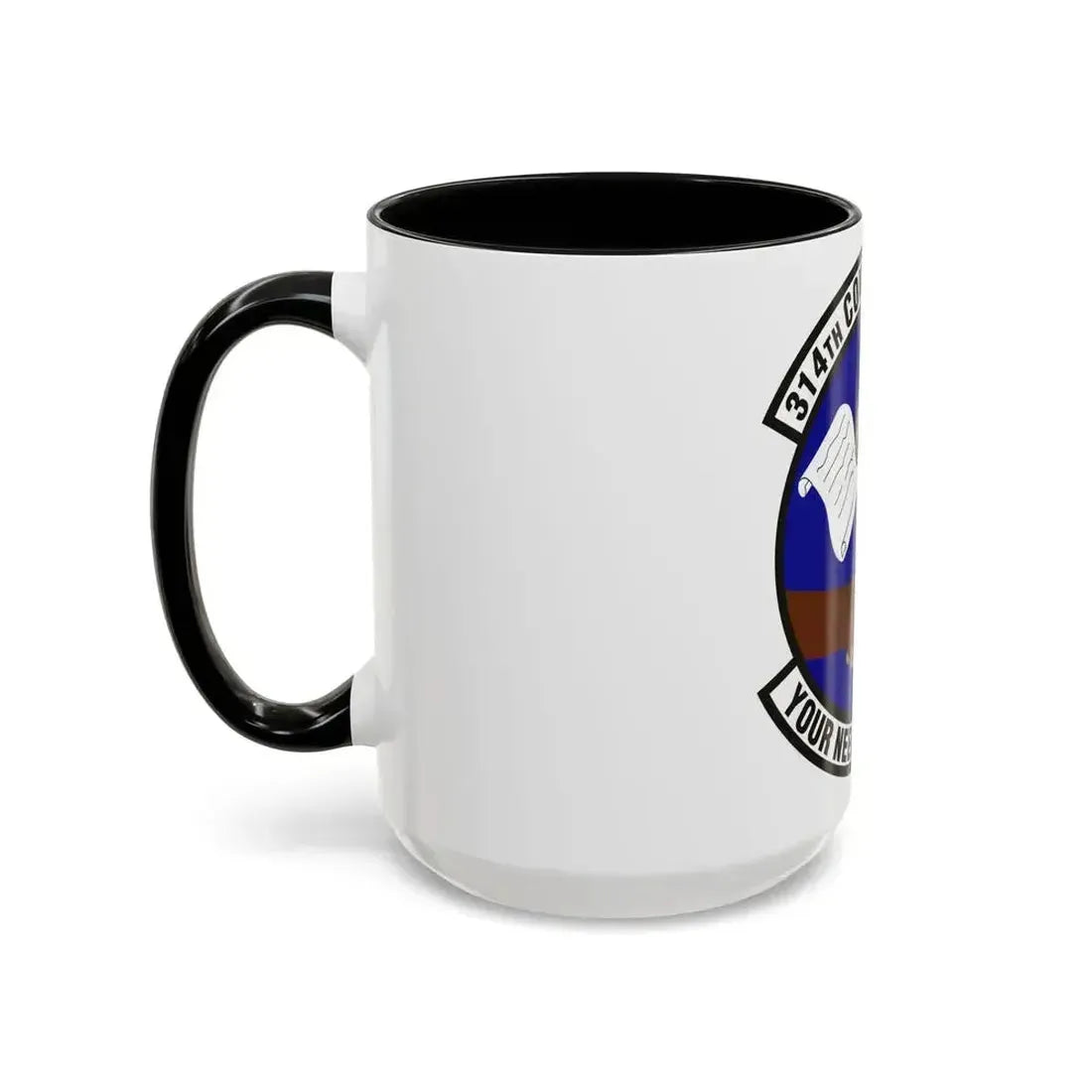 314th Contracting Squadron (U.S. Air Force) Accent Coffee Mug - Go Mug Yourself