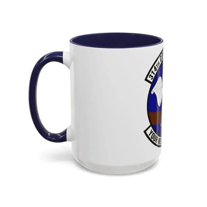 314th Contracting Squadron (U.S. Air Force) Accent Coffee Mug - Go Mug Yourself