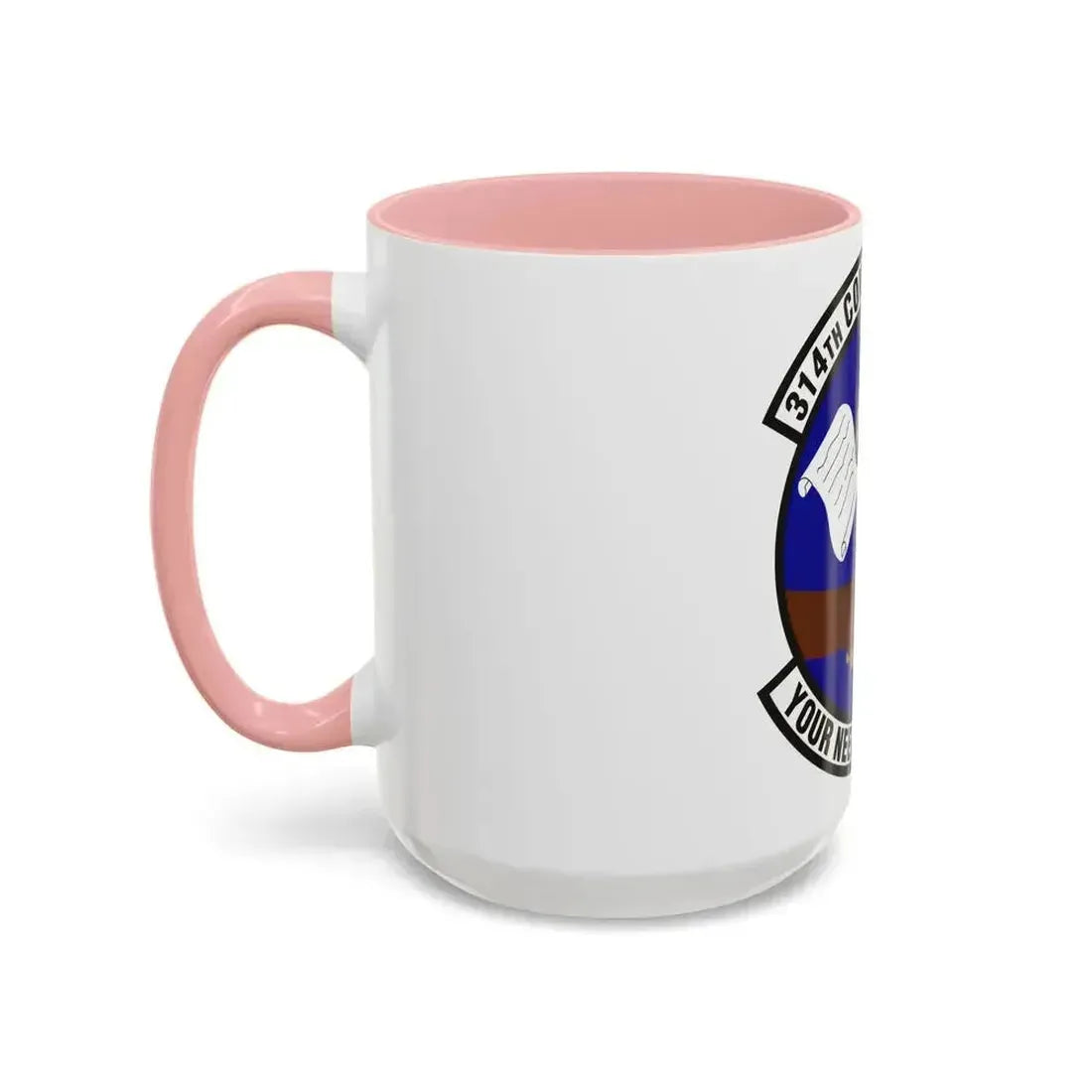 314th Contracting Squadron (U.S. Air Force) Accent Coffee Mug - Go Mug Yourself