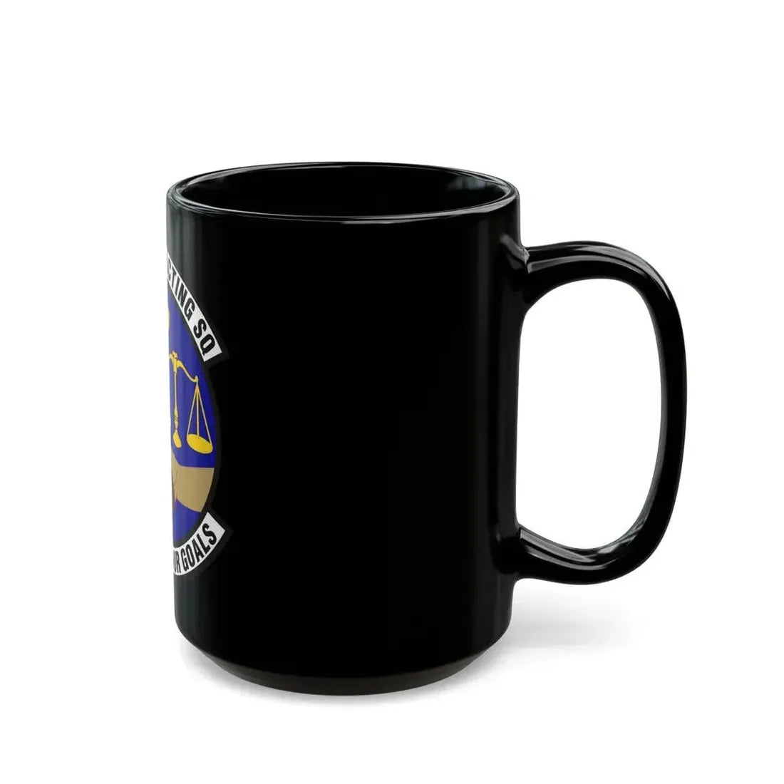 314th Contracting Squadron (U.S. Air Force) Black Coffee Mug - Go Mug Yourself